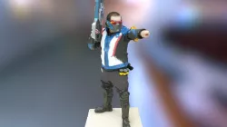 Matt Davis as Soldier 76 from Overwatch