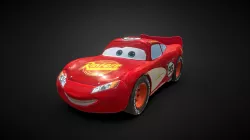 McQueen Toy Car 3D Scan