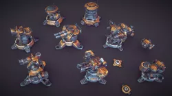 Mech Constructor: Turrets