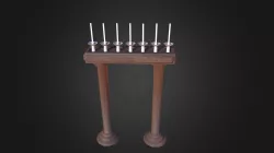 Medieval Candle Holder