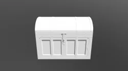 Medieval Chest Untextured
