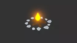 Medieval Fantasy - Camp Fire Asset
