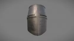 Medieval great helm