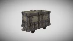 Medieval Mine Cart