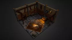 Medieval Tavern Interior