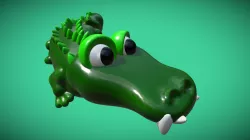 Medium | Crocodile-Balloon