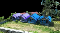 Melted house