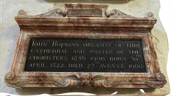 Memorial to John Hopkins d.1900*