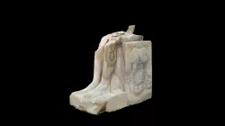 Menkaure colossal statue base