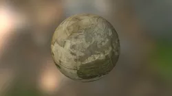 Mercator globe (earth)