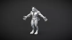 Merged Hog Wolf 11 PAINT Decimated