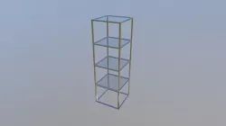 Metal Display Cabinet