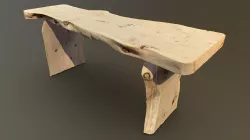 Microcarpa Slab Table