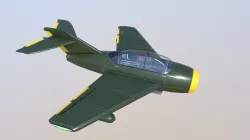 Mig Inspired Aircraft Main Body