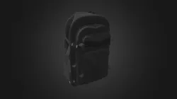 Military backpack (black)