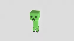 Minecraft Creeper NewerCraft the 3D Animated