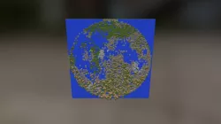 Minecraft Moon Face World