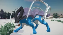 Minecraft Suicune Build Schematic