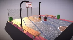 Miniature Street Basketball
