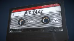 Mix Tape - Low poly game collectible