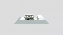 Modelo 3d centro hospitalario UIMIST