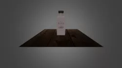 Modelo de Garrafa: Vinho Campo Largo