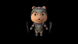 models monster lowpoly for games