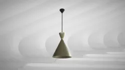 Modern Brass Pendant Lamp