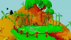 Momonga 3D fan art.