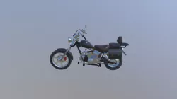 Moped, motorcycle.