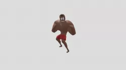 Muscleman boxing