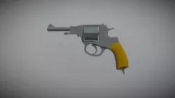 Nagant 1895 Low-Poly