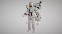 NASA MMU Astronaut with backpack