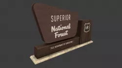 National Forest Sign