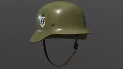 Nazi M35 Waffen-SS Helmet