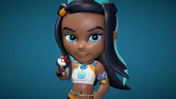 Nessa Figurine - Pokemon - 3D Printable