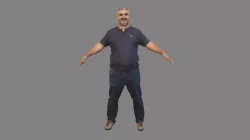 No326 - Male T Pose