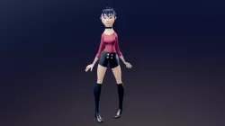 Noodle 3d fanart