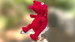 (NVA) Red Plush Dragon