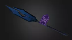Obsidian Polearm