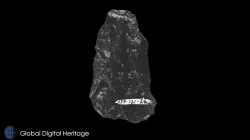 Obsidian Tool, XFP-121, Sanak Island, Alaska.