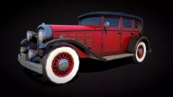 Old Classic Car - LowPoly Challenge