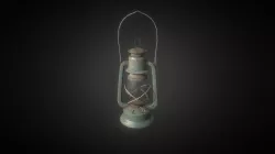 Old oil lamp