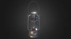 Old Rusty Lamp