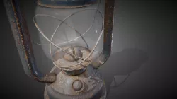 Old Rusty Lantern