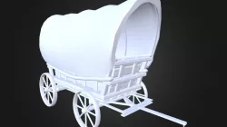 Old Western Wagon