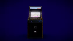 Oldschool Arcade Game Machine