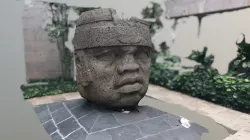 Olmec head