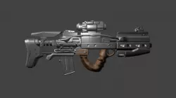 Omicron AR22 service rifle (WIP)