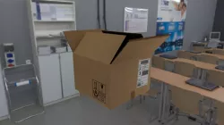 Open Cardboard Box